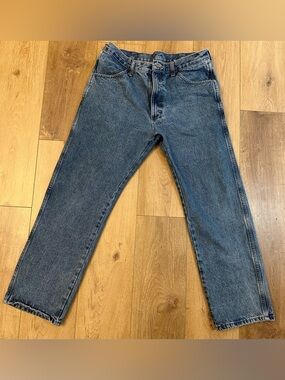 Rustler Jeans 34 x 30 Zipper Regular Fit